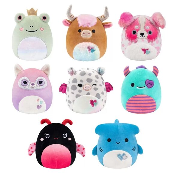 Squishmallows 5-inch Plush 8-pack Assorted Lover Collection (Brand New in Box) - Picture 2 of 6